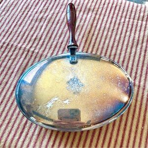 Antique Victorian Silverplate Crumb Catcher – S.F. Co. Simpson Hall Miller